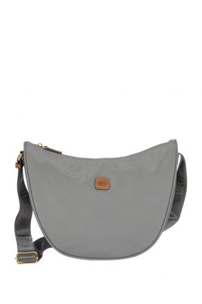 5052 Bric's X-Bag S Boy Omuz Çantası 33x26x9,5 cm Grey/Cloud - 517