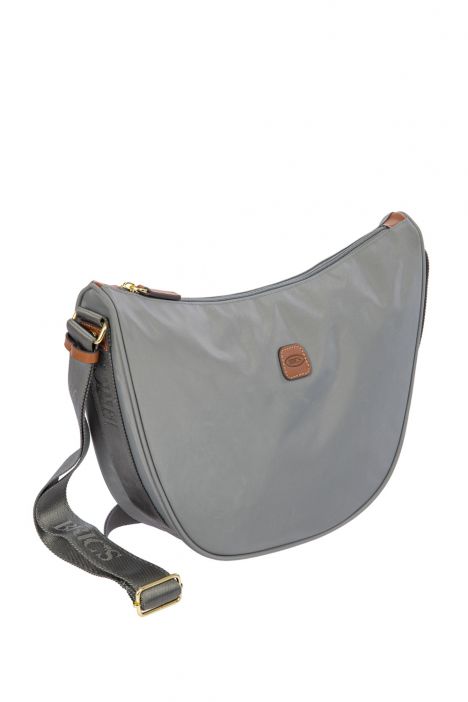 5052 Bric's X-Bag S Boy Omuz Çantası 33x26x9,5 cm Grey/Cloud - 517