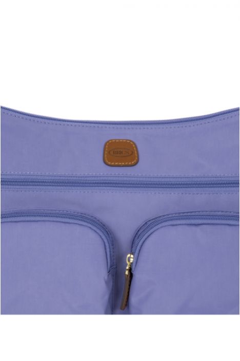 5055 Bric's X-Bag Postacı Çantası 34x24x8/14 cm Lila / Violet - 195