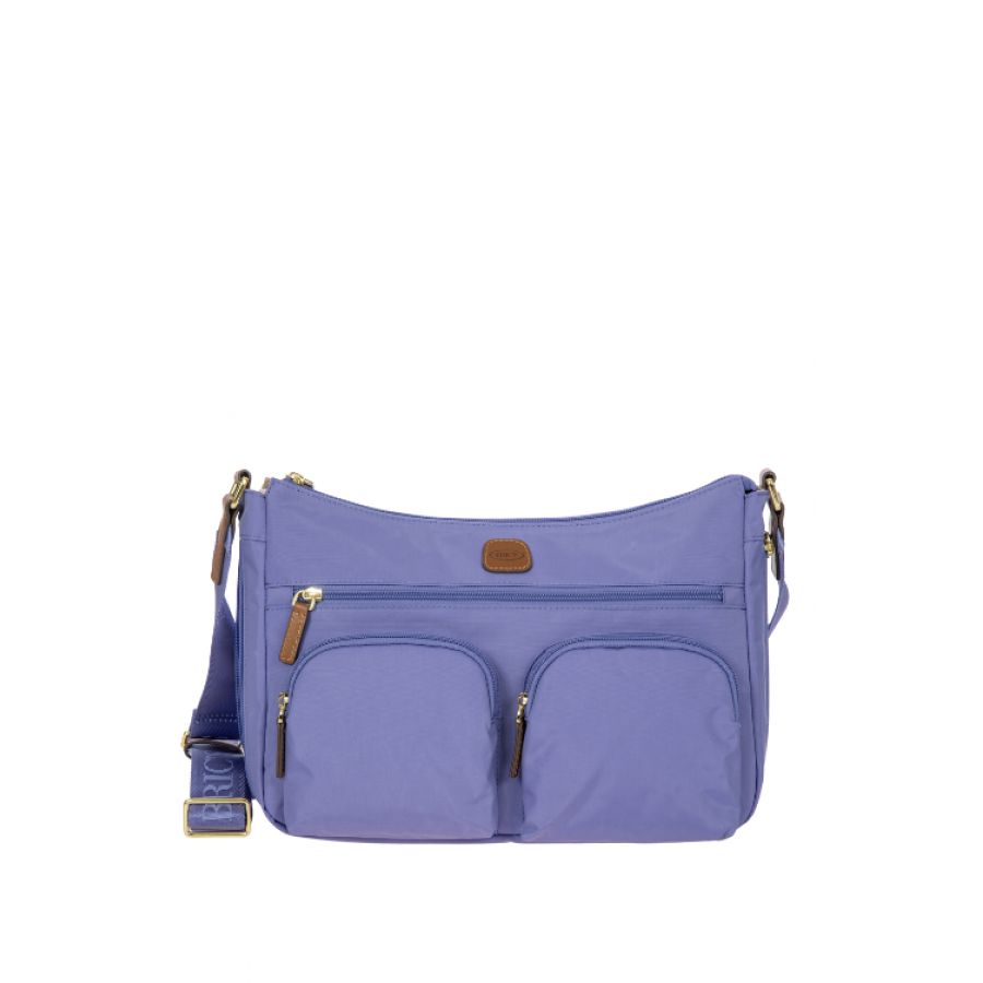 5055 Bric's X-Bag Postacı Çantası 34x24x8/14 cm Siyah - 1043145