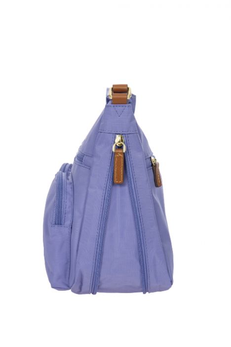 5055 Bric's X-Bag Postacı Çantası 34x24x8/14 cm Lila / Violet - 195