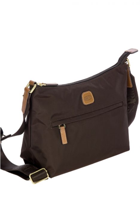 5056 Bric's X-Bag Omuz Çantası 25x21,5x13 cm Kahve/Brown - 086