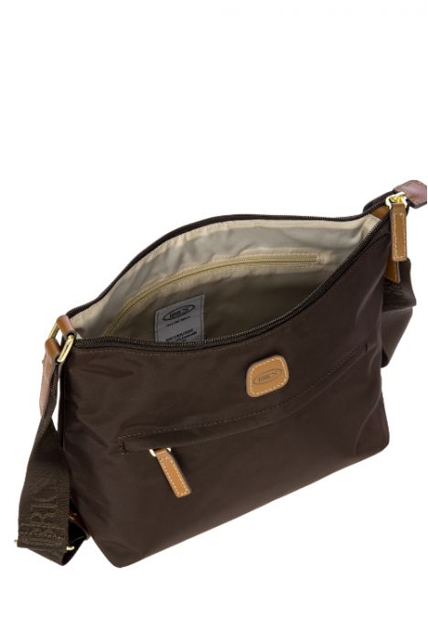 5056 Bric's X-Bag Omuz Çantası 25x21,5x13 cm Kahve/Brown - 086