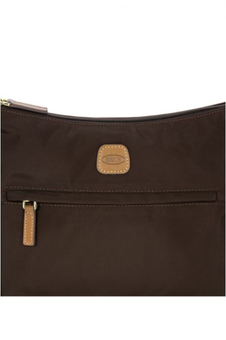 5056 Bric's X-Bag Omuz Çantası 25x21,5x13 cm Kahve/Brown - 086