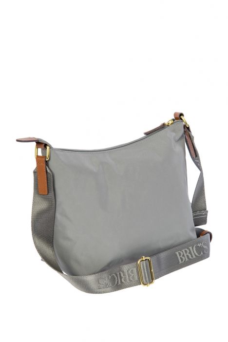 5056 Bric's X-Bag Omuz Çantası 25x21,5x13 cm Grey/Cloud - 517