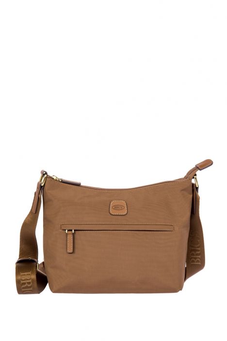 5056 Bric's X-Bag Omuz Çantası 25x21,5x13 cm Kahve/Brownie - 865