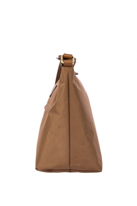 5056 Bric's X-Bag Omuz Çantası 25x21,5x13 cm Kahve/Brownie - 865