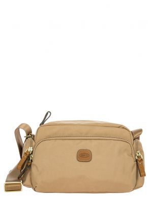 5057 Bric's X-Bag Omuz Çantası 30x17x12 cm Cappuccino - 786