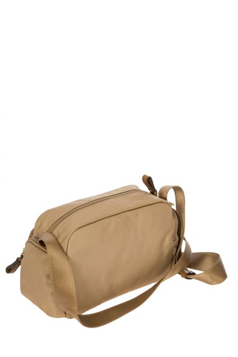 5057 Bric's X-Bag Omuz Çantası 30x17x12 cm Cappuccino - 786