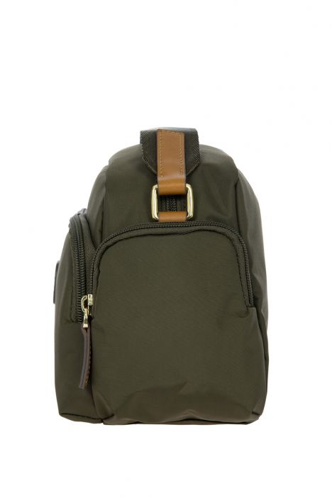 5057 Bric's X-Bag Omuz Çantası 30x17x12 cm Olive - 078
