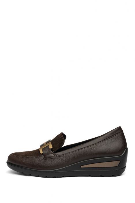 50609 Ara Shoes Zürich Kadın Dolgu Topuklu Ayakkabı 3.5-8.5 13 CLUBCALF,KALBVELOUR , CACAO,MORO