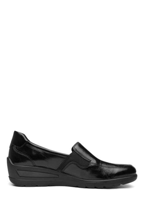 50613 Ara Shoes Zürich Kadın Dolgu Topuklu Ayakkabı 3.0-8.0 01 CRUNCHL , BLACK