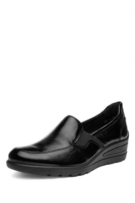 50613 Ara Shoes Zürich Kadın Dolgu Topuklu Ayakkabı 3.0-8.0 01 CRUNCHL , BLACK
