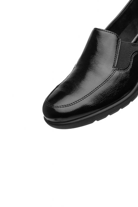 50613 Ara Shoes Zürich Kadın Dolgu Topuklu Ayakkabı 3.0-8.0 01 CRUNCHL , BLACK