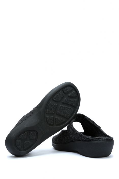 5062 Berkemann Palina Kadın Anatomik Keçe Terlik 3.0-8.5 Dark gray - Felt - 937