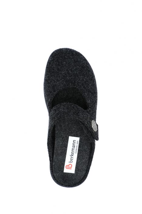 5062 Berkemann Palina Kadın Anatomik Keçe Terlik 3.0-8.5 Dark gray - Felt - 937