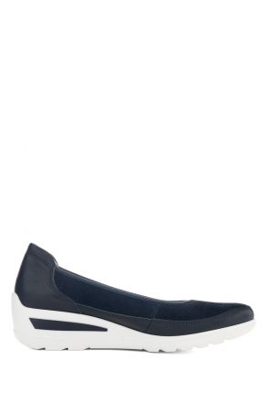 50664 Ara Shoes Zürich Kadın Dolgu Topuklu Ayakkabı 3.5-8.5 02 FIRENZECALF,SAMTCHEVRO , BLAU
