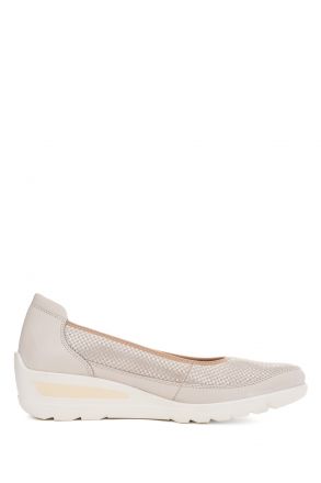 50664 Ara Shoes Zürich Kadın Dolgu Topuklu Ayakkabı 3.5-8.5 05 NFIRENZECALF,MOONY-KID , MARMOR