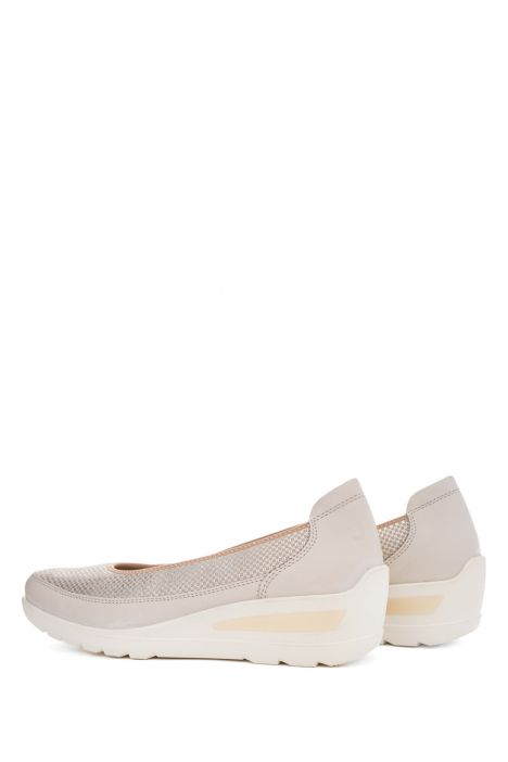 50664 Ara Shoes Zürich Kadın Dolgu Topuklu Ayakkabı 3.5-8.5 05 NFIRENZECALF,MOONY-KID , MARMOR