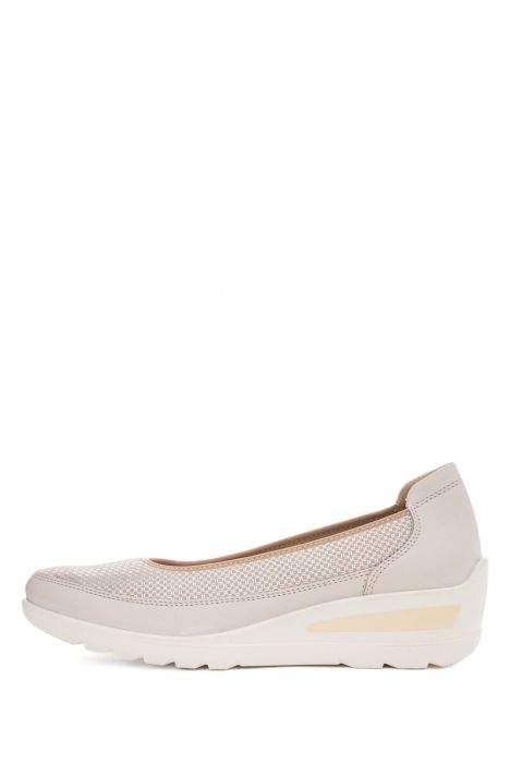 50664 Ara Shoes Zürich Kadın Dolgu Topuklu Ayakkabı 3.5-8.5 05 NFIRENZECALF,MOONY-KID , MARMOR