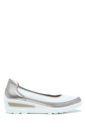 50664 Ara Shoes Zürich Kadın Dolgu Topuklu Ayakkabı 3.5-8.5 08 SAND,CREAM