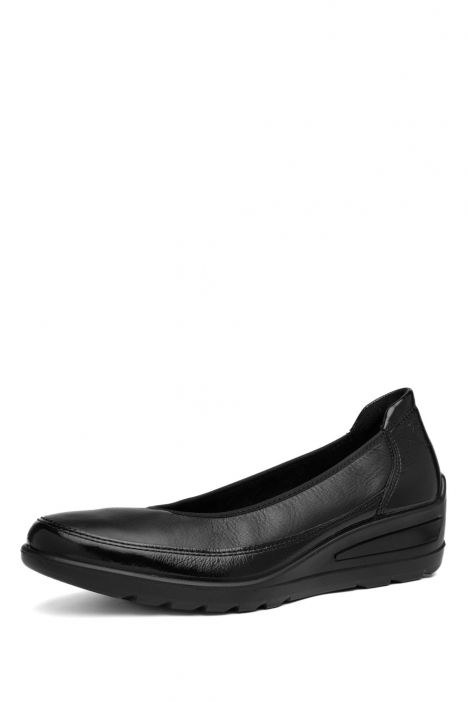 50664 Ara Shoes Zürich Kadın Dolgu Topuklu Ayakkabı 3-8.5 21 CRUNCHLACK,CLUBCALF , BLACK
