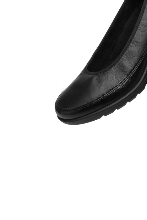 50664 Ara Shoes Zürich Kadın Dolgu Topuklu Ayakkabı 3-8.5 21 CRUNCHLACK,CLUBCALF , BLACK