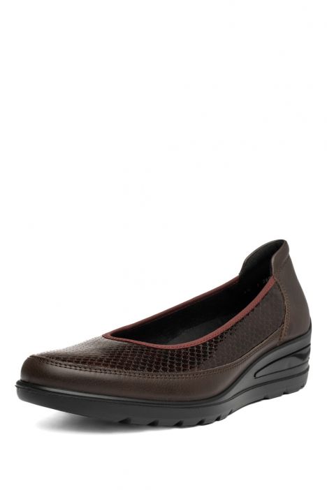 50664 Ara Shoes Zürich Kadın Dolgu Topuklu Ayakkabı 3-8.5 17 CLUBCALF,SNAKE-MULTI , CACAO,CAFFEE