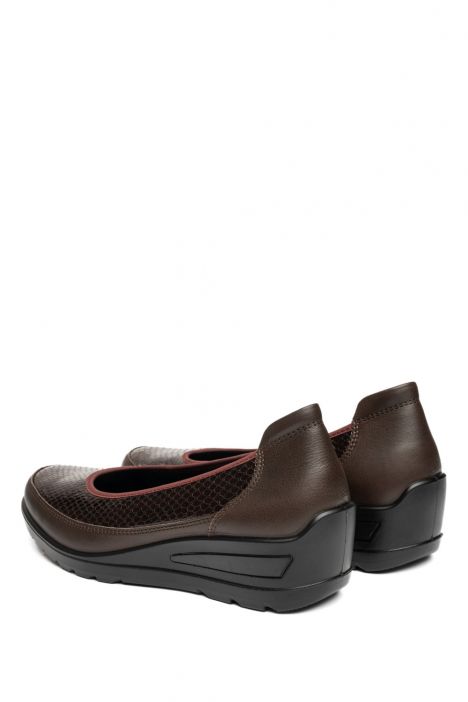 50664 Ara Shoes Zürich Kadın Dolgu Topuklu Ayakkabı 3-8.5 17 CLUBCALF,SNAKE-MULTI , CACAO,CAFFEE