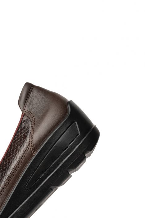 50664 Ara Shoes Zürich Kadın Dolgu Topuklu Ayakkabı 3-8.5 17 CLUBCALF,SNAKE-MULTI , CACAO,CAFFEE