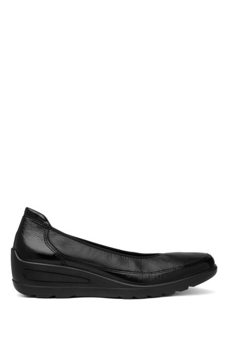 50664 Ara Shoes Zürich Kadın Dolgu Topuklu Ayakkabı 3-8.5 21 CRUNCHLACK,CLUBCALF , BLACK