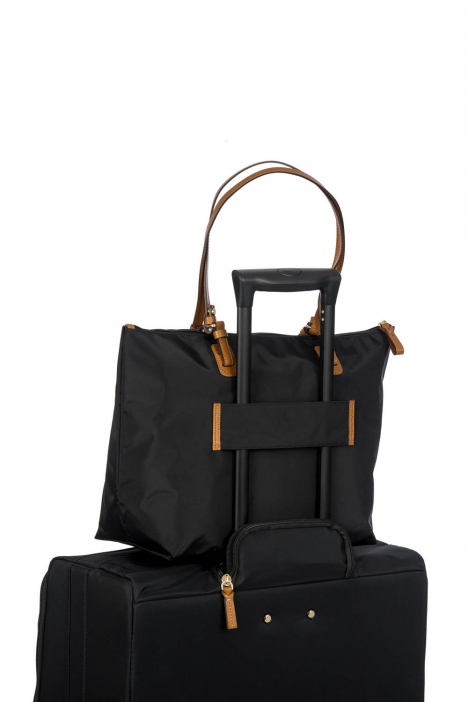 5070 Bric's X-Bag Omuz Çantası 35x34x15 cm Siyah / Black