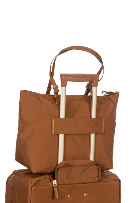 5070 Bric's X-Bag Omuz Çantası 35x34x15 cm Bakır / Rust