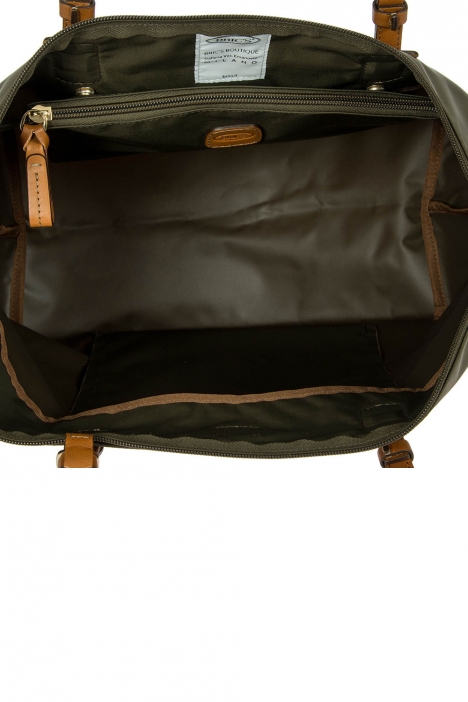 5070 Bric's X-Bag Omuz Çantası 35x34x15 cm Yeşil / Olive