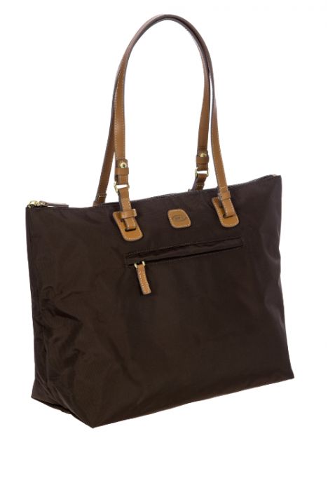5070 Bric's X-Bag Omuz Çantası 35x34x15 cm Kahve/Brown - 086