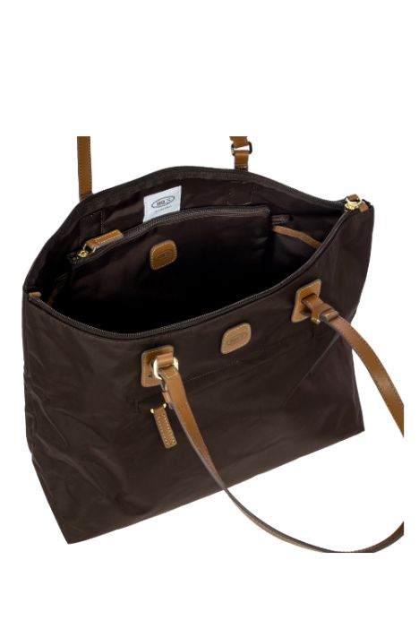 5070 Bric's X-Bag Omuz Çantası 35x34x15 cm Kahve/Brown - 086