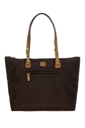 5070 Bric's X-Bag Omuz Çantası 35x34x15 cm Kahve/Brown - 086