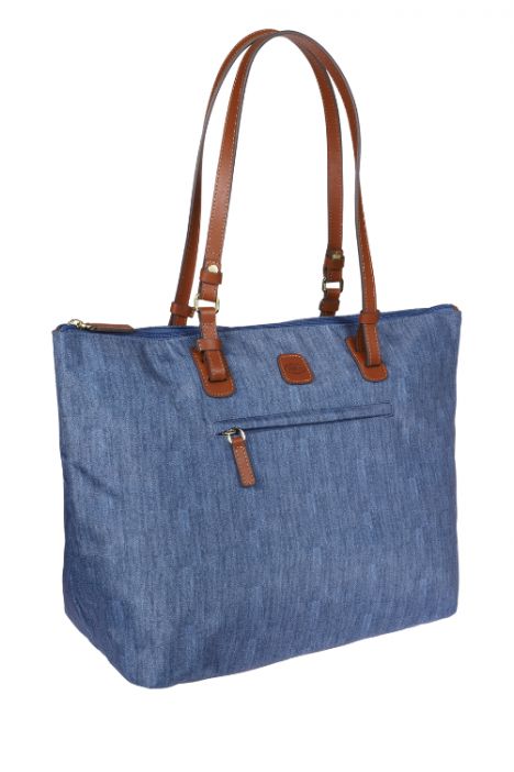 5070 Bric's X-Bag Omuz Çantası 35x34x15 cm Kot/Jeans - 447