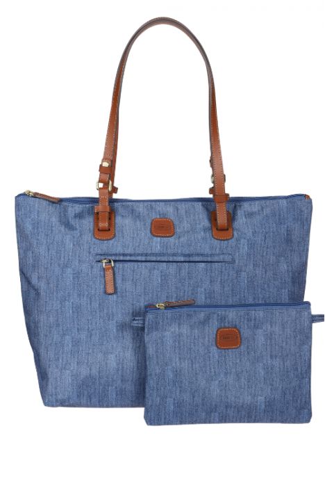 5070 Bric's X-Bag Omuz Çantası 35x34x15 cm Kot/Jeans - 447