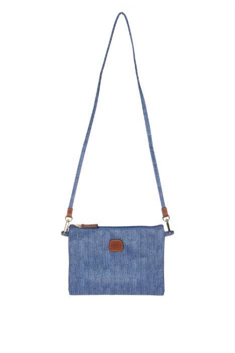 5070 Bric's X-Bag Omuz Çantası 35x34x15 cm Kot/Jeans - 447