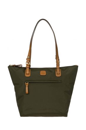 5071 Bric's X-Bag Omuz Çantası 26x27x15 cm Yeşil / Olive