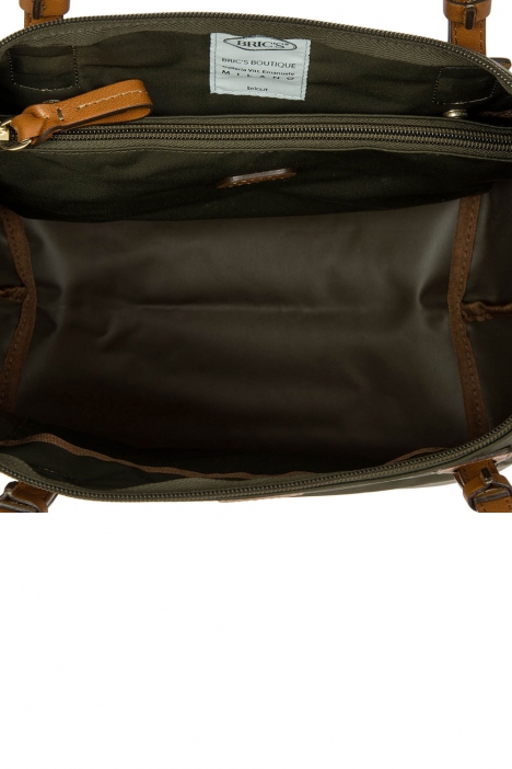5071 Bric's X-Bag Omuz Çantası 26x27x15 cm Yeşil / Olive