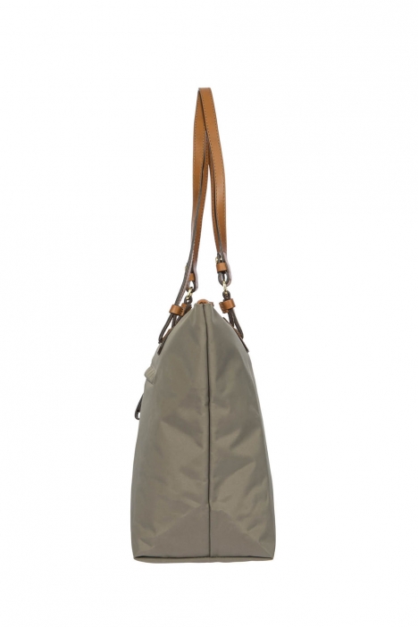 5071 Bric's X-Bag Omuz Çantası 26x27x15 cm Dove Gri / Dove Grey