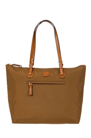 5071 Bric's X-Bag Omuz Çantası 26x27x15 cm Taba / Leather