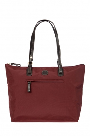 5071 Bric's X-Bag Omuz Çantası 26x27x15 cm Bordo / Bordeaux