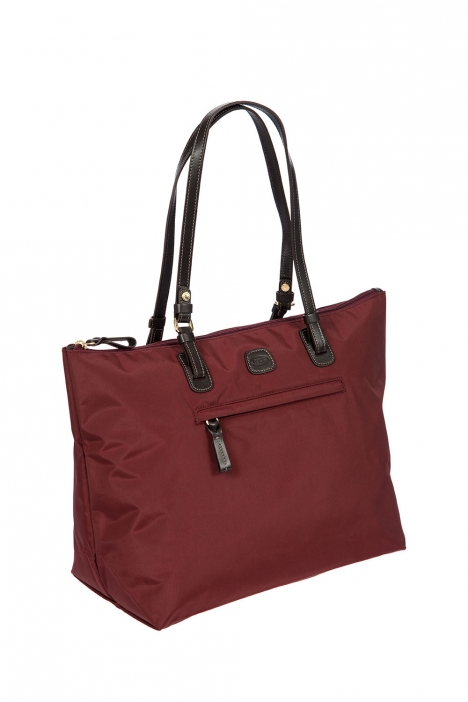 5071 Bric's X-Bag Omuz Çantası 26x27x15 cm Bordo / Bordeaux