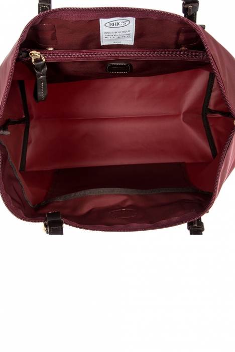 5071 Bric's X-Bag Omuz Çantası 26x27x15 cm Bordo / Bordeaux