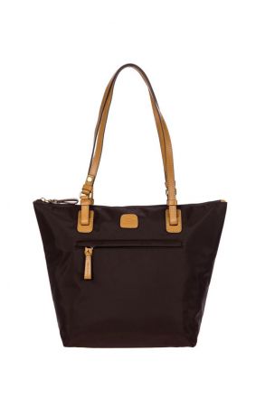 5071 Bric's X-Bag Omuz Çantası 26x27x15 cm MOCCA - KAHVE TONU