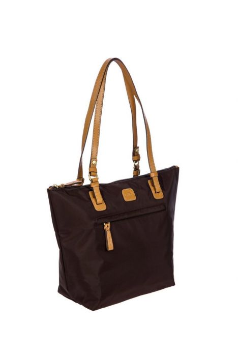 5071 Bric's X-Bag Omuz Çantası 26x27x15 cm MOCCA - KAHVE TONU