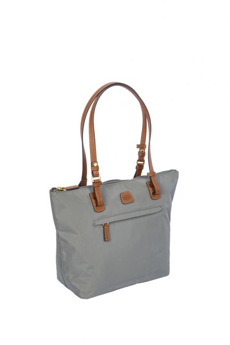 5071 Bric's X-Bag M Boy Omuz Çantası 26x27x15 cm Grey/Cloud - 517